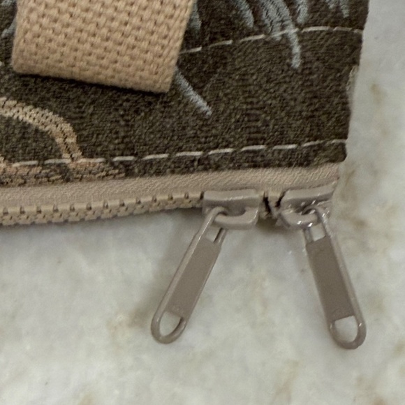 Bonniebag Handcrafted Beachy Canvas/Tapestry; Shoulder Bag/Purse 12" x 11"; NWOT - Picture 9 of 10